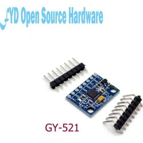 GY-521 MPU-6050 MPU6050 Sensor Module 3 Axis Gyroscope Accelerometer Sensor Module Compatible Module for MPU 6050 GY521