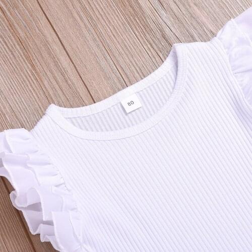 Cotton Printed Strap Dress Suit Girls Clothes L4.17