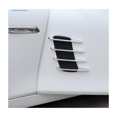 Car hood side door body modification For Toyota Avalon 2000-2020 accessories car sticker simulation vent ventilation shark gill