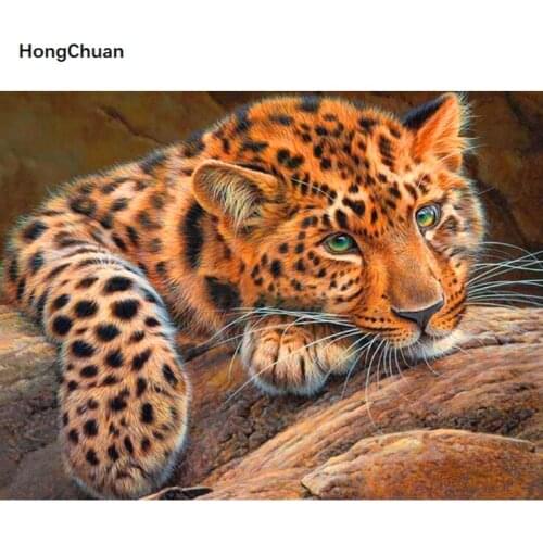 Cute Little Tiger 5D DIY Square/Round Diamond Painting Gift Cross Stitch Mosaic Christmas Diamond Embroidery Home Decoration