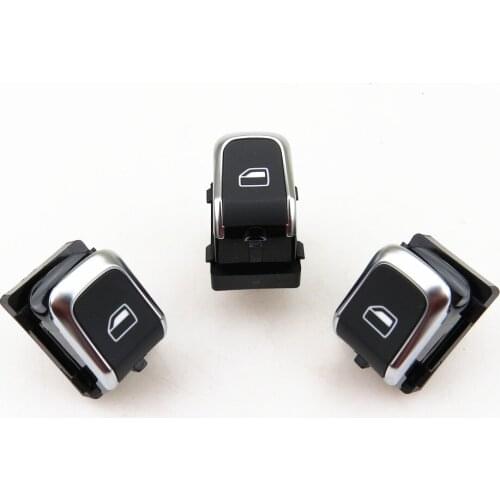 READXT 3X Electric Power Window Side Glass Lifter Switch Button For Q3 A7 RS6 A8 A6 S6 C7 8KD 959 855 A 4GD 959 855 8KD959855A