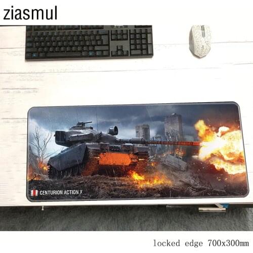 World of tanks mouse pad 700x300x3mm pad to mouse notbook computer mousepad Custom gaming padmouse gamer to laptop mouse mat
