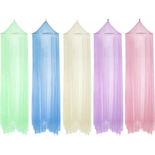 2020 Hot Sale 1pc Hot Beautiful Worldwide Elegant Round Lace Bed Canopy Netting Curtain Dome Mosquito Net