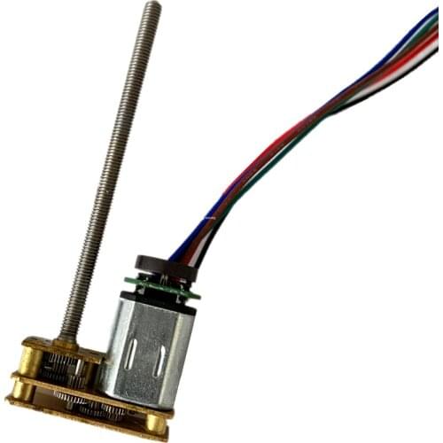 GA12-N20 DC 3V 6V 12V Gear Motor M3 55MM Long Thread shaft Magnetic Encoder 30RPM~1000RPM DIY Motor