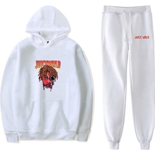 Hot Sale Juice Wrld Hoodie and Pant Set Hoodies and Sweatpants Casual Two Piece Set Hoodies Men/Women Oversized Women Pant Set