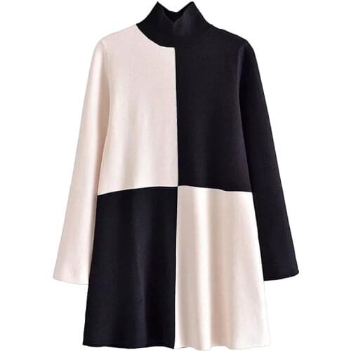 Модные вязаные платья Nlzgmsj China At AliExpress