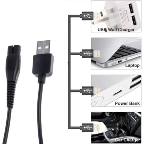 New USB Charging Plug Cable Power Cord Charger Electric Adapter For Electric Shaver Plug Charging