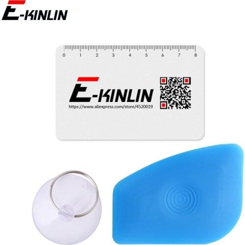 3 in 1 Plastic Spudger Pry Crowbar Shovel Suction Cup Sucker Disassembly Card LCD Screen Battery Open Tool For iPhone HuaWei