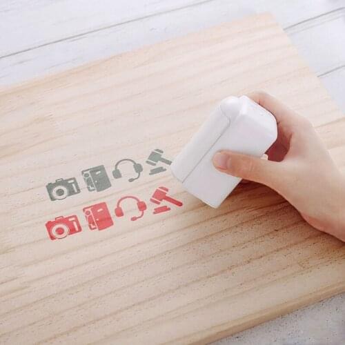 Portable Handheld Inkjet Printer Digital Stamping Crafting on Wood Glass T-Shirt
