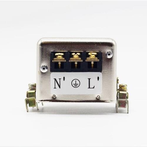 EMI power filter CW4EL2-3A / 6A / 10A / 20A / 30A-R rail-mounted single-phase AC220V