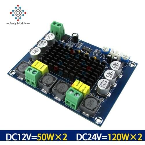 TPA3116D2 Dual-channel Stereo High Power Digital Audio Power Amplifier Board 2*120W Sound Amplifier