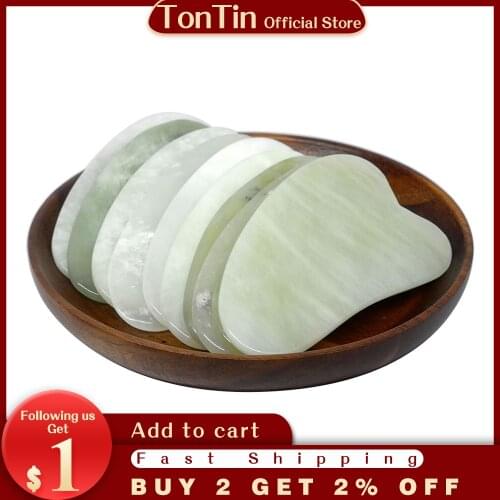 100% Natural Jade Big Size Triangle Guasha Scraping Board Beauty Salon Massage Plate Good Quality 24pcs/lot