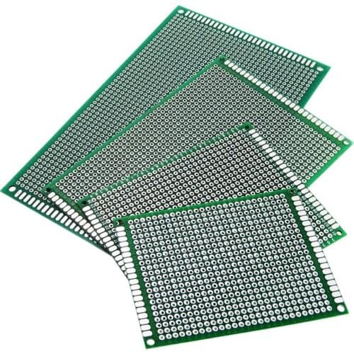4pcs 6x8 7x9 8x12 9x15 cm 6*8 7*9 8*12 9*15cm double Side Copper prototype pcb Universal Board