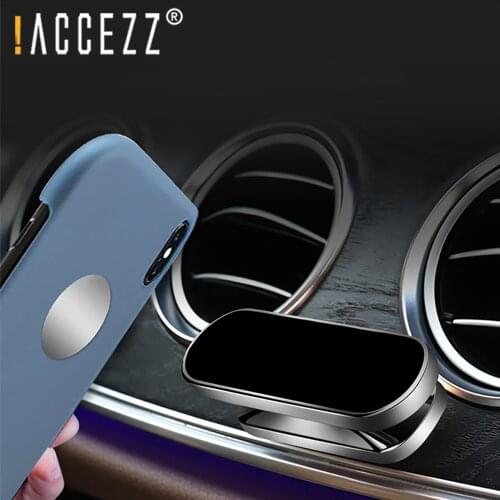 !ACCEZZ 360 Rotable Magnetic Car Phone Holder Magnet GPS in Car Mount Stand Support For iPhone 12 11 Pro Max X 8 Xiaomi Huawei