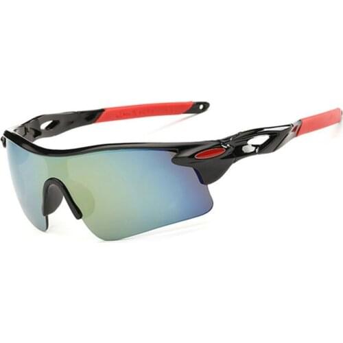 1piece Outdoor Sports Sunglasses Colorful Glasses Explosion Proof Glasses Riding Running Mountaineering Fishing Golf Uv400