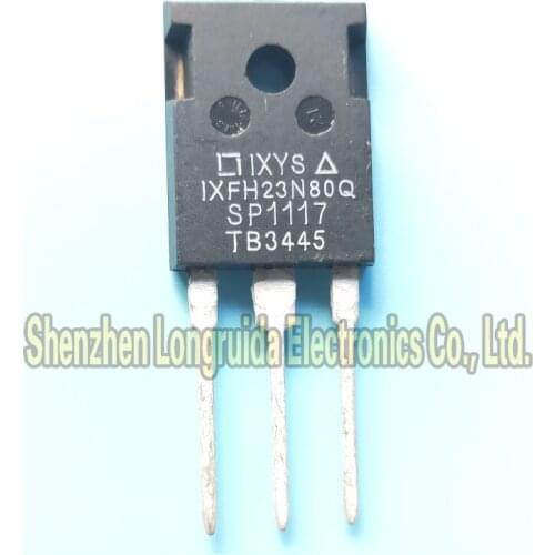 10PCS IXFH23N80Q IXFH23N80 TO-247 MOSFET TRANSISTOR 23A 800V