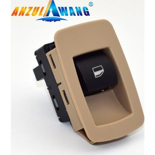 ANZULWANG Beige Window Mirror Switch Control Unit left For BMW 61316945876 E90 325i 328i 330i 335i M3