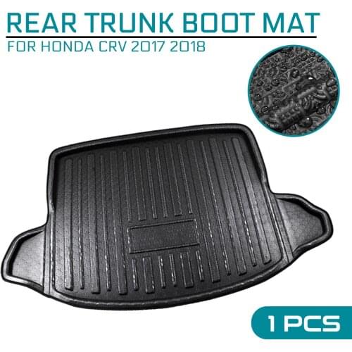 Car Floor Mat Carpet Rear Trunk Anti-mud Cover For Honda CRV 2017 2018