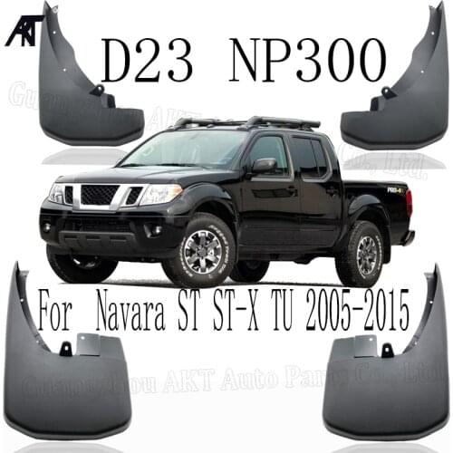 Mud Flap for Nissan Navara ST ST-X TU 2005-2015 D23 NP300 Mud Flaps Mudflaps Splash Guards Front Rear Mud Flap