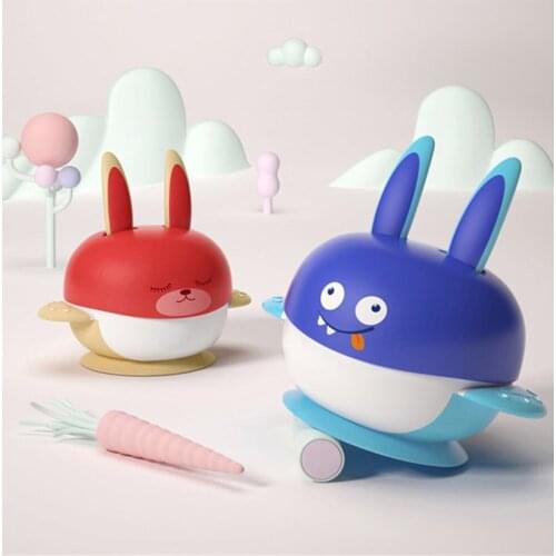 Baby Water Filling Thermal Bowl Infant Feeding Tableware Strong Suction Bowls Kids Training Safety Dishes Dinnerware