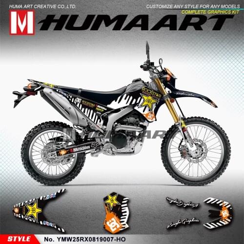 HUMAART Motorcycle Graphics Enduro Stickers for WR250R WR250X 2008 2009 2010 2011 2012 2013 2014 2015 2016 2017 2018