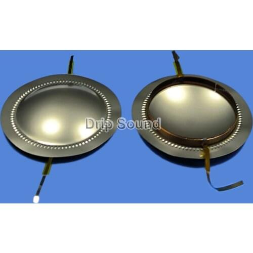 2pcs 44.5mm 44.4mm Tweeter Voice Coil Horn Speaker Treble Titanium Film Diaphragm Drive Head Repair Parts #2