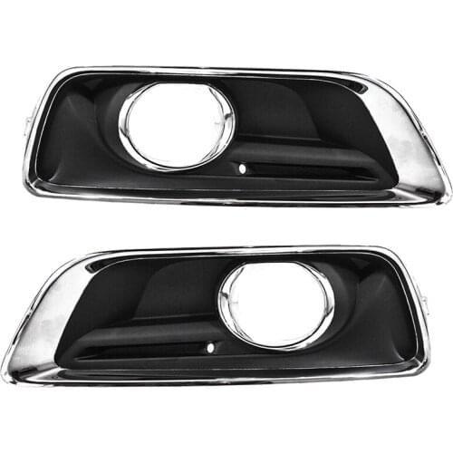 2Pcs Car Left & Right Fog Light Trim Set for Chevrolet Malibu 2013-2015 Malibu Limited 2016 GM1038136 GM1039136