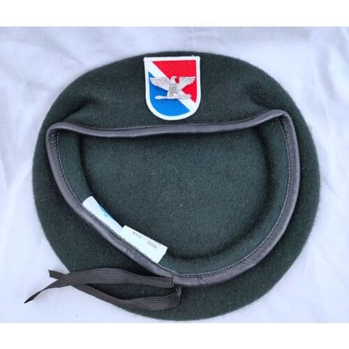 New Us Army 11th Special Forces Group Wool Green Beret & COLONEL EAGLE WAR BIRD DEVICE BADGE INSIGNIA Military Hat