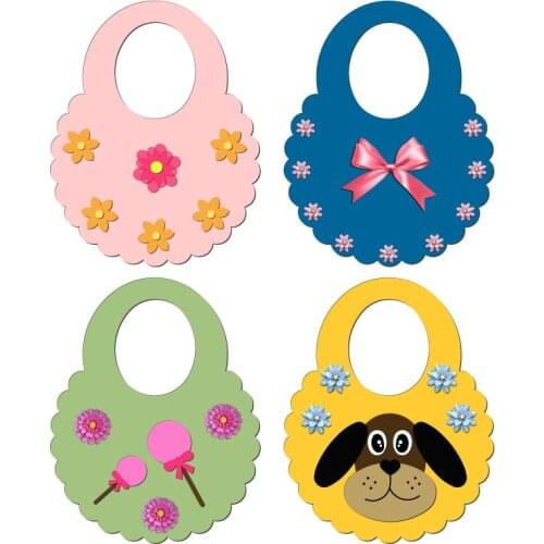 New Candy bag Wooden Die Scrapbooking C2833 Cutting Dies Multiple Sizes Compatible With Most Die Cutting Machines