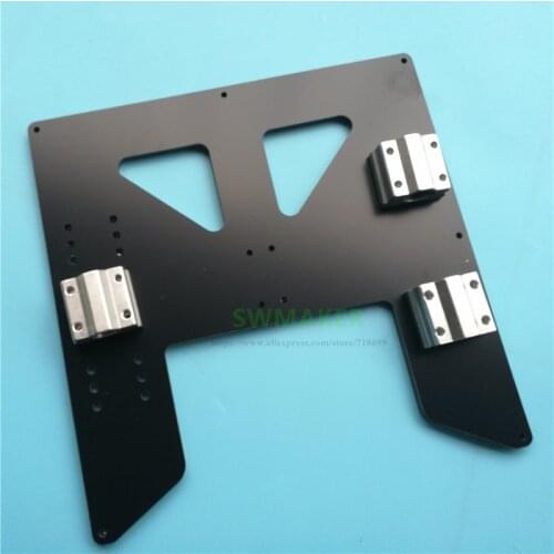 Anet A8 A6 3D Printer Upgrade 6mm aluminum composite Plate HEATED BED SUPPORT Y-Carriage upgrade plate Drylin RJ4JP-01-08