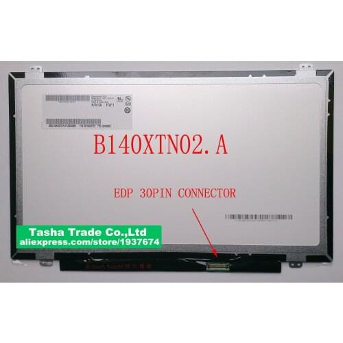 AU OPTRONICS B140XTN02.A 14" Original New Laptop Screen Matte