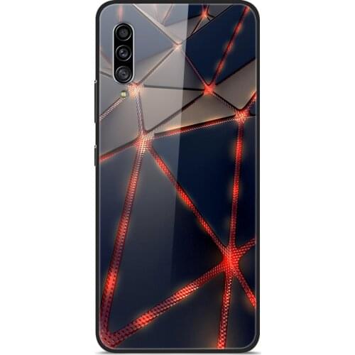 Glass Case For Samsung Galaxy A90 5G Phone Case Phone Cover Phone Shell Back Bumper Series 2