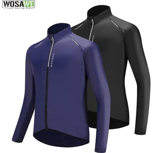 Ultralight Reflective Mens Cycling Jacket Water Repellent Windproof Road Mountain Bike MTB Jackets Bicycle Windbreaker