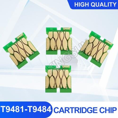 T9481 T9482 T9483 T9484 Compatible ink cartridge chip For Epson WorkForce Pro WF-C5790 WF-C5710 WF-C5290 WF-C5210 Printer