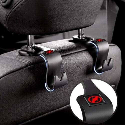 20kg Load-bearing Universal Car Rear Back Seat Hooks Organizer Hanger for Toyota Vellfire Car Accessories