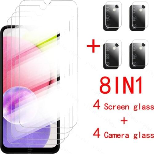 Protective glass for samsung galaxy a03s camera lens safty samsun a03 s a 03s 03 s 2021 a02 screen protectors phone film cover