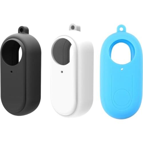 Protective Silicone Case Cover Anti-Scratch Dust-Proof Soft Sleeve Bag for Insta 360 Go 2 Camera Accessories