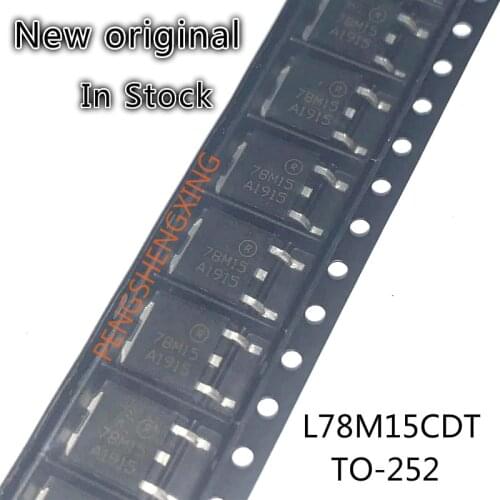 10PCS/LOT L78M15CDT L78M15 78M15 15V TO-252 New original spot hot sale
