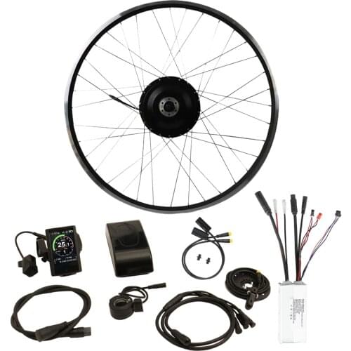 36V 500W 8fun Bafang 8FANG Electric Bike Front/Rear Screw Freewrear Hub Motor Kit E Bicycle Conversion Kits