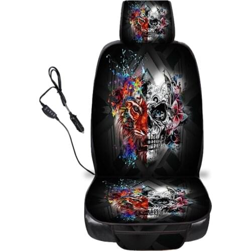 AIMAAO 12V printing fast 3D heating car seat cushion cover for acura mdx 2007 bmw x3 Auto interior accessories gg