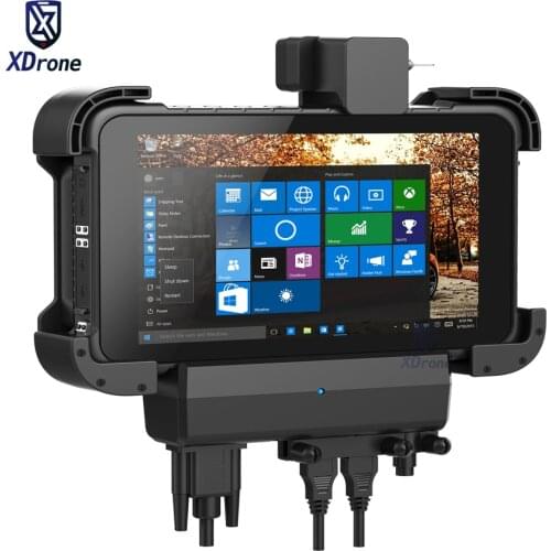 Original K86 Rugged Windows Tablet Car Holder Bracket RS232 USB IP67 Extrem Waterproof 8" Touch 1280x800 HDMI Ublox Gps Forklift