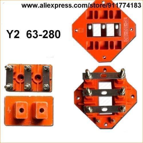 Y2-63-80 terminal board for electric motor Y2-63 Y2-71 Y2-80 frame three phase motor wiring circuit block spare part
