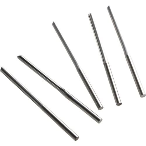 5 pcs 3.175*3.0*32mm 2 Flutes Straight Router Bit, Cutter CNC Bits, Milling Cutter, tools for carving wood