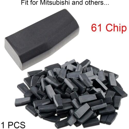 1 Pc Unprogrammed Blank ID61 Carbon Chip Car Key Transponder Chip Fit for Mitsubishi Lancer Outlander L200 Shogun Pajero Montero