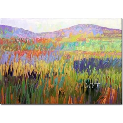 Hand-painted Natural Landscape Art Modern Canvas Oil Painting Scenery Paintings Wall Picture Artwork For Living Room Decoration