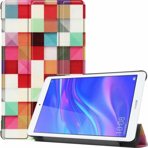 Magnetic Case For Huawei Mediapad M5 Lite 8 Cover Fashion Painted Protective Skin Tablet For Huawei M5 Lite Case Coque 8.0"
