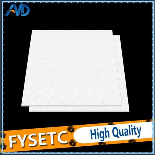 2pcs/lot 3mm thickness 3D Printer Heating Bed Block Insulation Cotton For Wanhao i3 3D Printer Sticker -214*214*3mm
