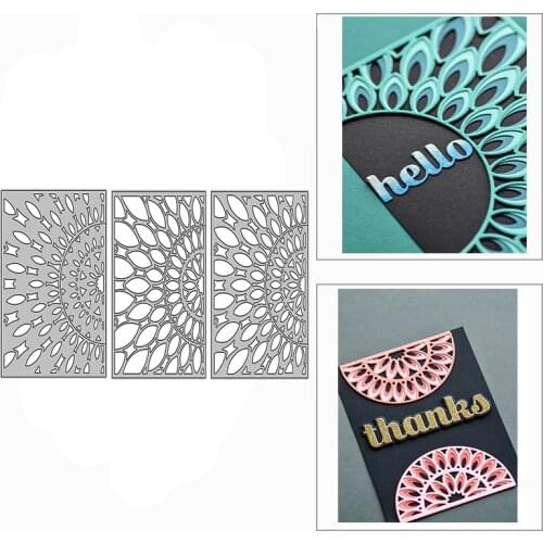 New Christmas Layer Peahen Pattern 2020 Metal Cutting Dies for Scrapbooking and Card Making Decor Embossing Craft No Stamps Set