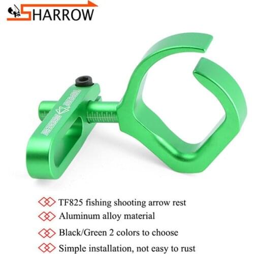 Bowfishing Shooting Arrow Rest Aluminum Alloy Material Compound Bow Outdoor Fishing Hunting Arrow Rest For Archery Accessories