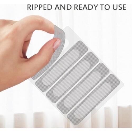 5pcs Durable Anti-Insect Fly Bug Door Window Mosquito Nets Are Pasted With Self-adhesive Tape To Quickly Control Insect Killing
